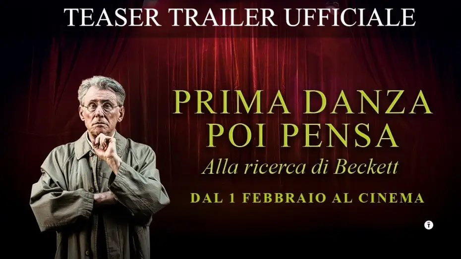 Wideo do filmu Dance First — PRIMA DANZA, POI PENSA - Alla ricerca di Beckett | TEASER UFFICIALE | Dal 1 febbraio al Cinema