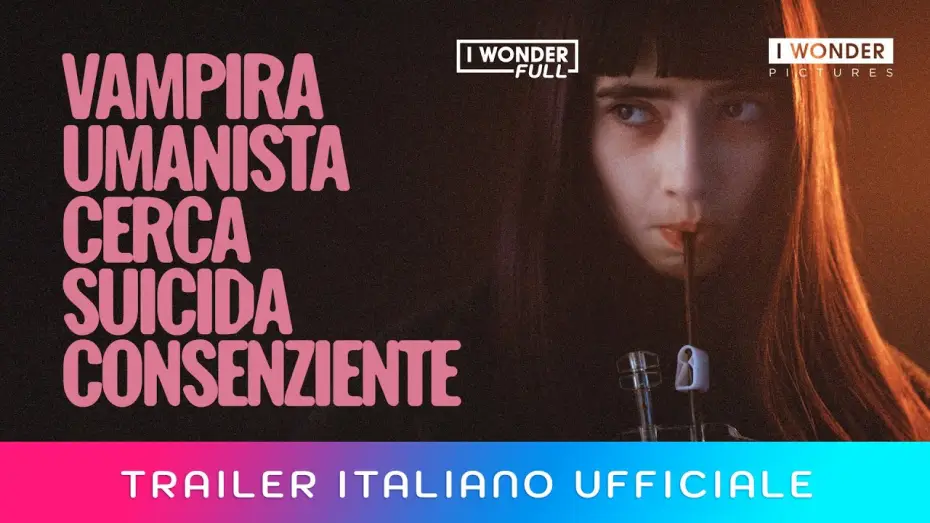 Wideo do filmu Humanitarna wampirzyca poszukuje osób chcących popełnić samobójstwo — VAMPIRA UMANISTA CERCA SUICIDA CONSENZIENTE | Trailer italiano ufficiale HD