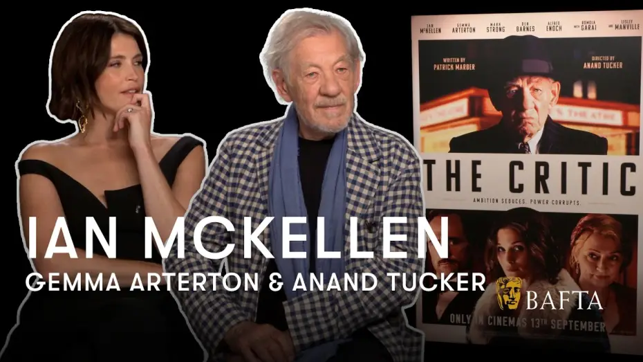 Wideo do filmu Krytyk — Ian McKellen & Gemma Arterton Reveal their Slightly Disastrous First Day on The Critic | BAFTA