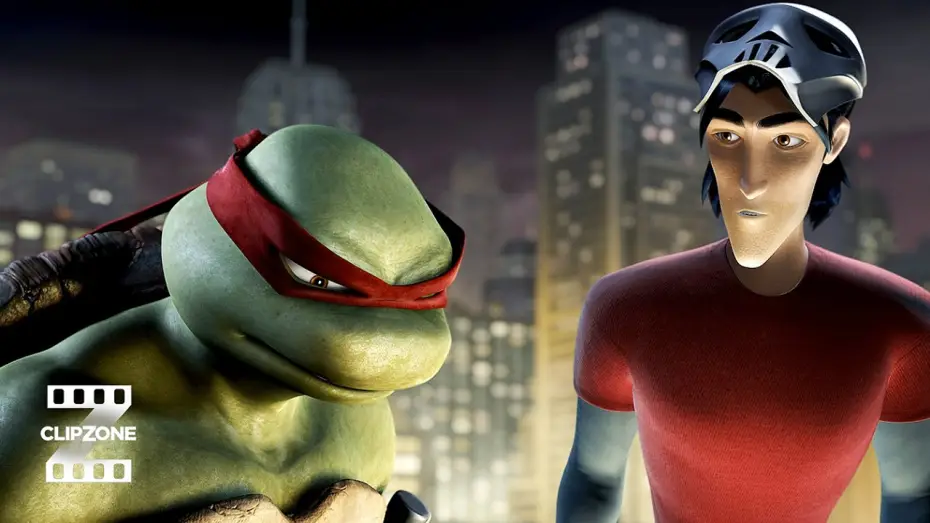 Wideo do filmu Wojownicze żółwie ninja — Casey & Raphael Chased by General Gato