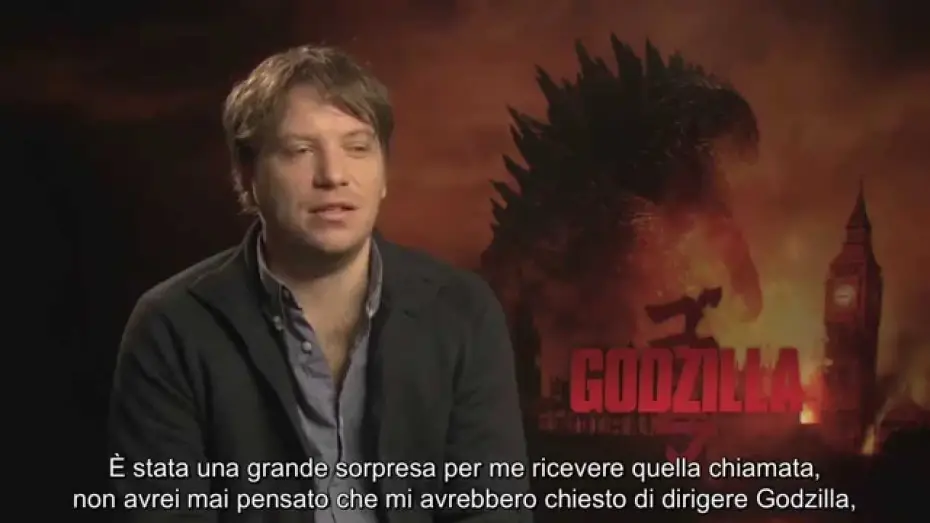 Wideo do filmu Godzilla — Godzilla - Intervista al regista Gareth Edwards