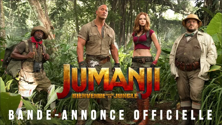 Wideo do filmu Jumanji: Przygoda w dżungli — Jumanji : Bienvenue dans la Jungle - Bande-annonce 3 - VF