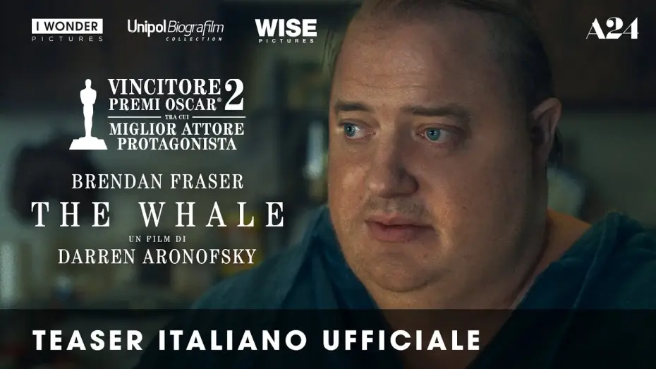 Wideo do filmu Wieloryb — THE WHALE | Trailer Italiano Ufficiale HD
