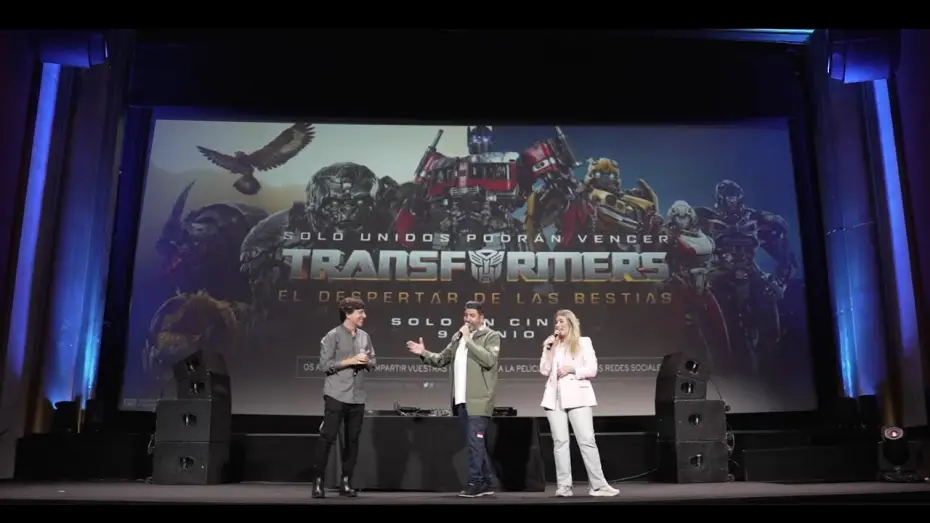 Wideo do filmu Transformers - Przebudzenie bestii — Premiere en Madrid