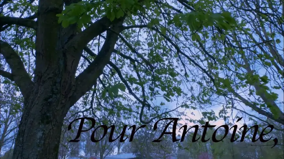 Wideo do filmu Pour Antoine, — Pour Antoine,