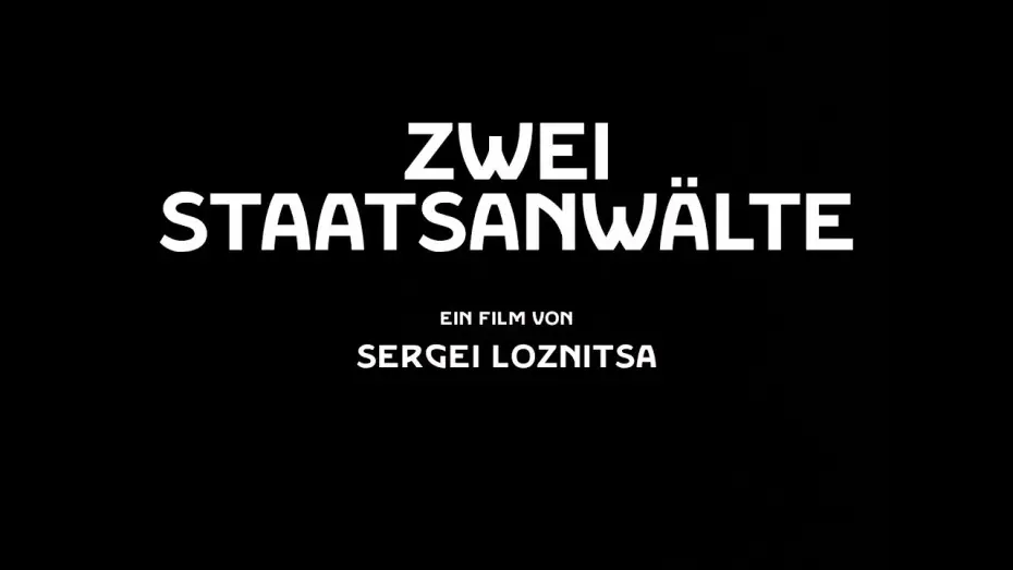 Wideo do filmu Dwaj prokuratorzy — Zwei Staatsanwälte - Offizieller Trailer, ab 18.12.25 im Kino