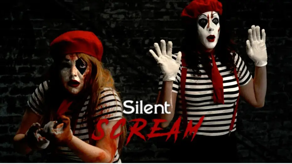 Wideo do filmu Silent Scream — BLOODY MIME BATTLE  - Silent Scream - Horror Short Trailer