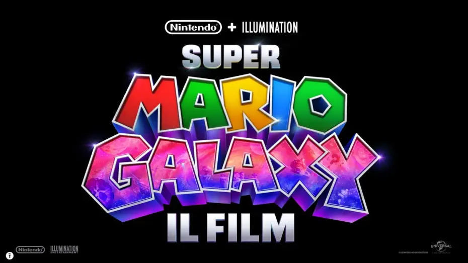 Wideo do filmu Super Mario  Galaxy. Film — SUPER MARIO GALAXY  - IL FILM | Annuncio Titolo Ufficiale