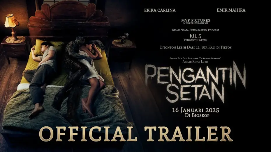 Wideo do filmu Oblubienica diabła — Pengantin Setan - Official Trailer (Clean Version) - 16 Januari 2024 di Bioskop