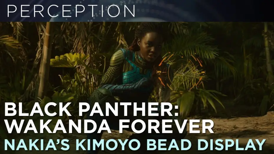 Wideo do filmu Czarna Pantera: Wakanda w moim sercu — Nakia's Kimoyo Bead Wrist UI and Drone HUD