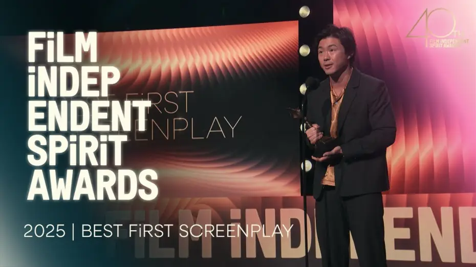 Wideo do filmu Didi — SEAN WANG wins BEST FIRST SCREENPLAY at the 2025 Film Independent Spirit Awards