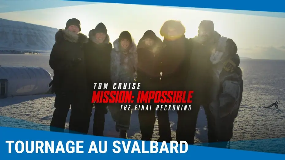 Wideo do filmu Mission: Impossible - The Final Reckoning — Mission: Impossible - The Final Reckoning - Tournage au Svalbard