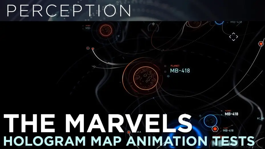 Wideo do filmu Marvels — Hologram Map Animation Tests