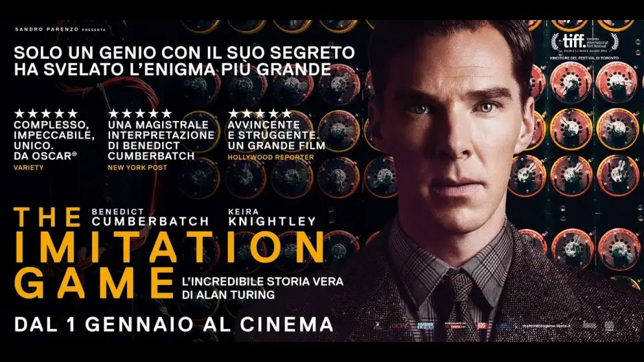 Wideo do filmu Gra tajemnic — THE IMITATION GAME - TRAILER ITALIANO UFFICIALE HD