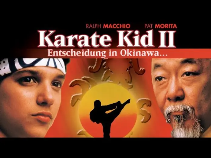 Wideo do filmu Karate Kid 2 — Karate Kid II - Entscheidung in Okinawa (USA 1986 "Karate Kid - Part 2") Trailer deutsch german VHS
