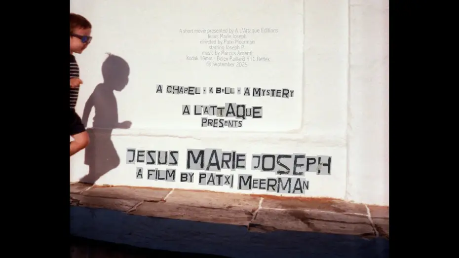 Wideo do filmu Jesus Marie Joseph — Bande Annonce Court Métrage "Jésus Marie Joseph" de Patxi Meerman (Sept.2025/©Ed. À L'Attaque)