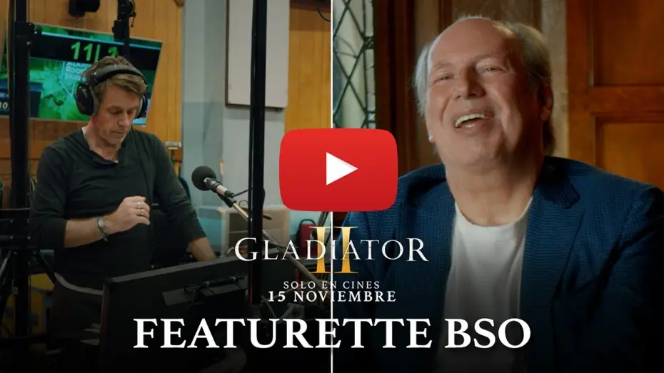 Wideo do filmu Gladiator 2 — Detrás de la banda sonora con Ridley Scott y Harry Gregson William [VOSE]
