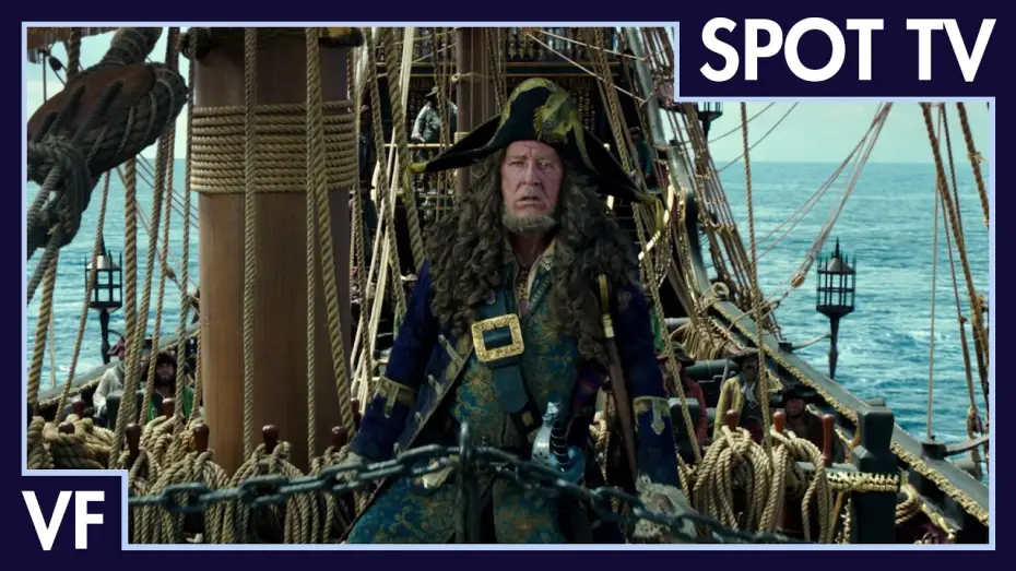 Wideo do filmu Piraci z Karaibów. Zemsta Salazara — Pirates des Caraïbes : La Vengeance de Salazar - Teaser VF