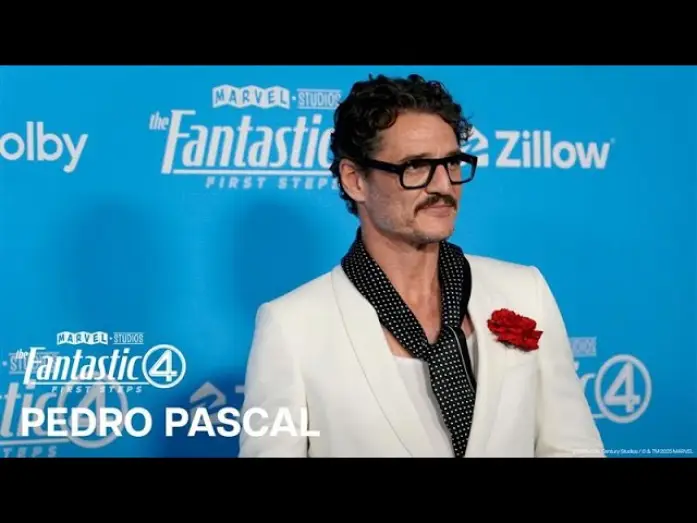 Wideo do filmu Marvel Studios' The Fantastic Four: First Steps - World Premiere — Pedro Pascal's MCU Debut as Mister Fantastic