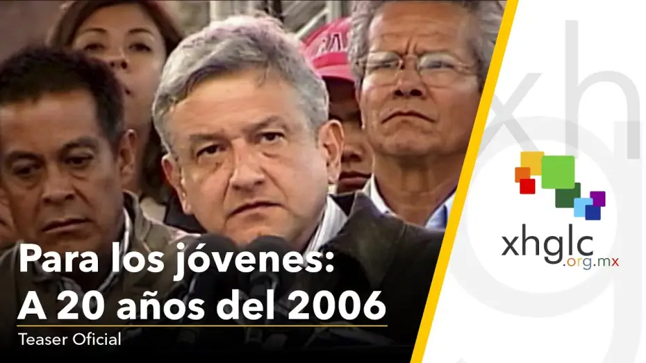 Wideo do filmu Para los jóvenes: a 20 años del 2006 — Para Los Jóvenes: A 20 años del 2006 (Teaser Oficial)