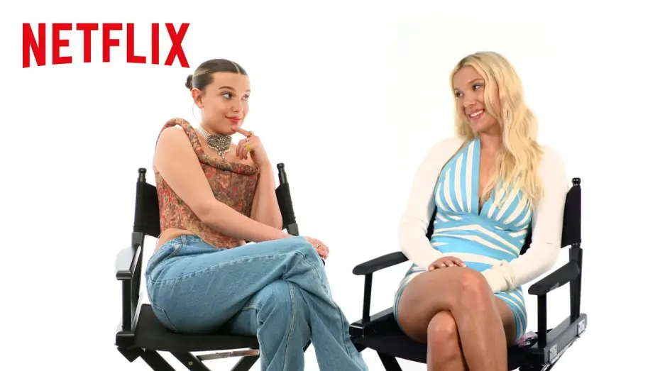Wideo do filmu The Electric State — Millie Bobby Brown Gets Interviewed by Millie Bobby Brown