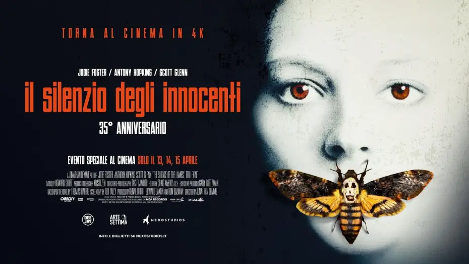 Wideo do filmu Milczenie owiec — IL SILENZIO DEGLI INNOCENTI - Al cinema il 13, 14, 15 aprile - TRAILER