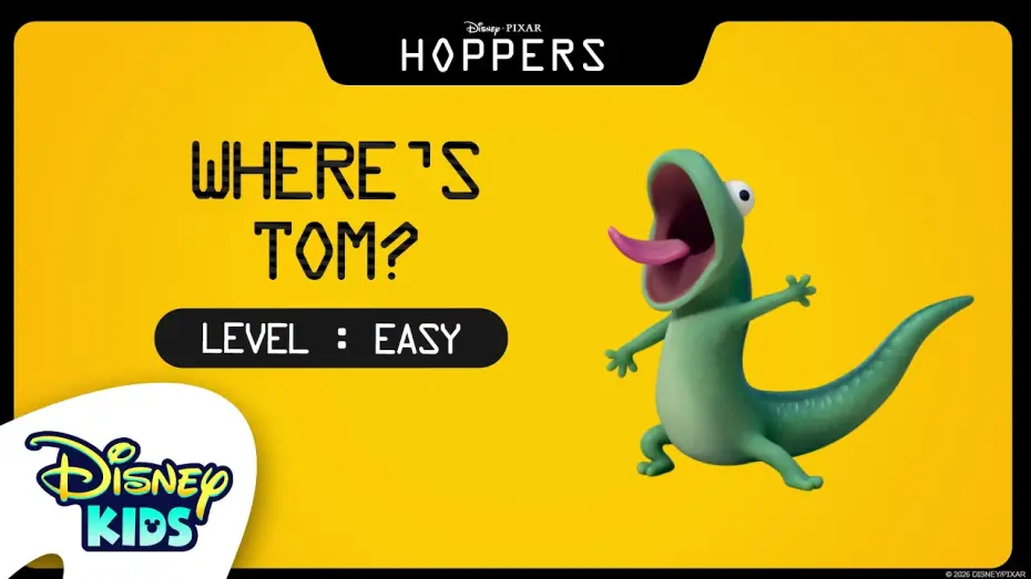 Wideo do filmu Hopnięci — Find Tom Lizard | Level: EASY