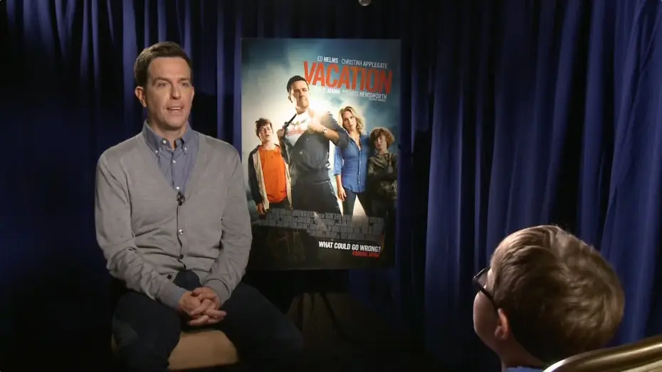 Wideo do filmu W nowym zwierciadle: Wakacje — Ed Helms Interview