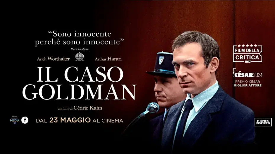 Wideo do filmu Sprawa Goldmana — IL CASO GOLDMAN Trailer Ufficiale italiano dal 23 maggio al Cinema