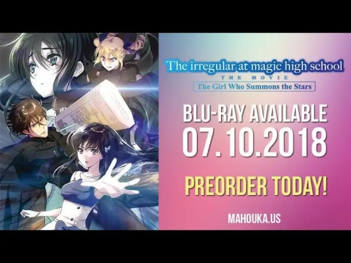 Wideo do filmu Mahouka Koukou no Rettousei Movie: Hoshi wo Yobu Shoujo — Official Trailer [Subtitled]