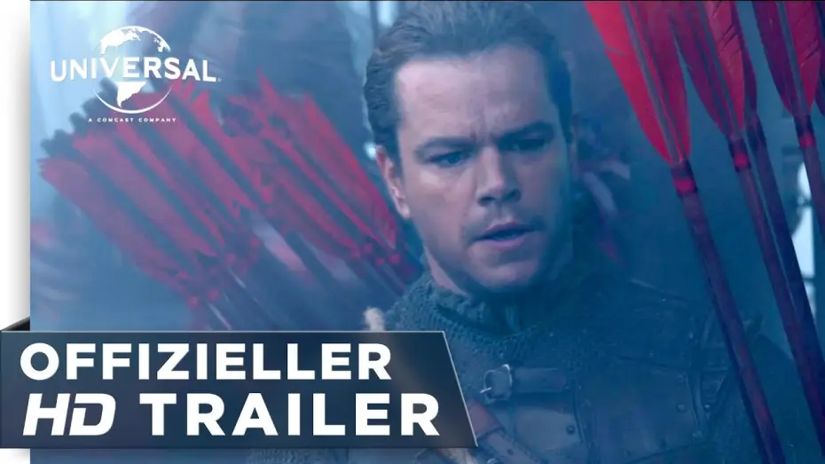 Wideo do filmu Wielki Mur — The Great Wall - Trailer german/deutsch HD