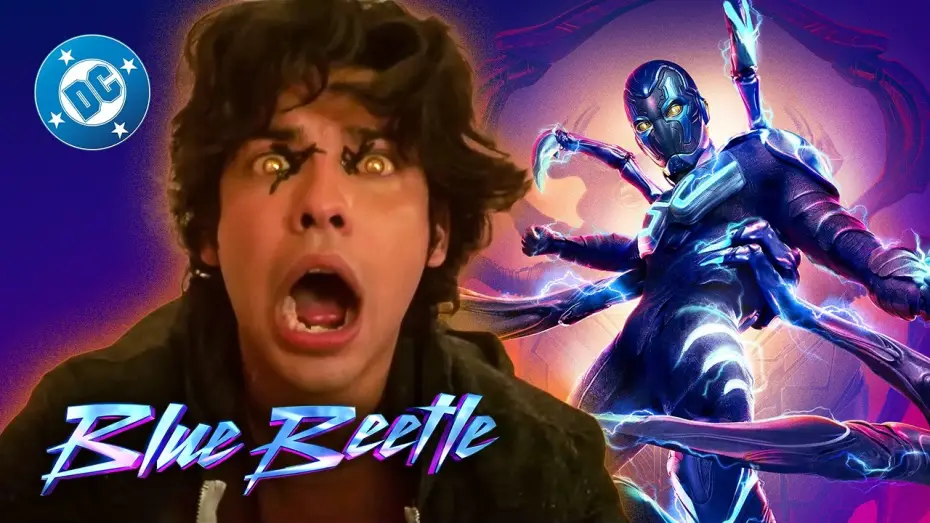 Wideo do filmu Blue Beetle — INSANE Scarab Suit Up