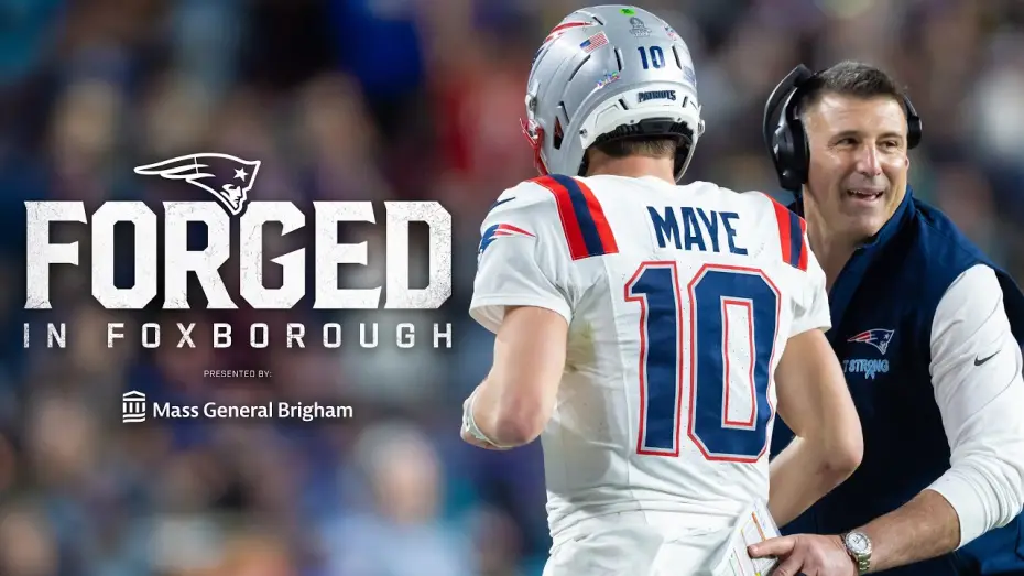 Wideo do filmu Forged in Foxborough - Warriors — Forged in Foxborough Episode 4 coming MARCH 17 | Patriots