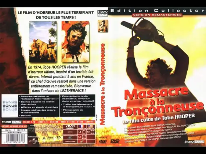 Wideo do filmu Teksańska masakra piłą mechaniczną — Poster Art 1974-2010