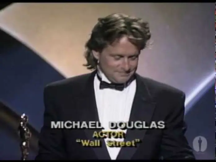 Wideo do filmu Wall Street — Michael Douglas Wins Best Actor: 60th Oscars (1988)