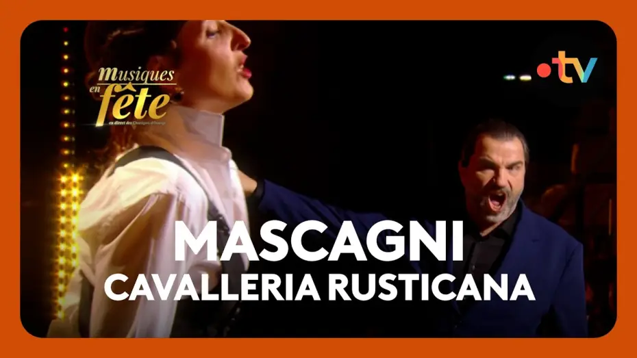 Wideo do filmu Musiques en fête des Chorégies d'Orange — Mascagni - Cavalleria Rusticana, "Tu qui, Santuzza ?" avec Anne-Lise Polchlopek et Florian Laconi