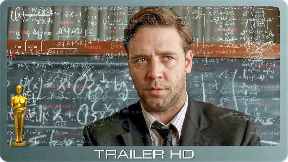 Wideo do filmu Piękny umysł — A Beautiful Mind - Genie und Wahnsinn ≣ 2001 ≣ Trailer