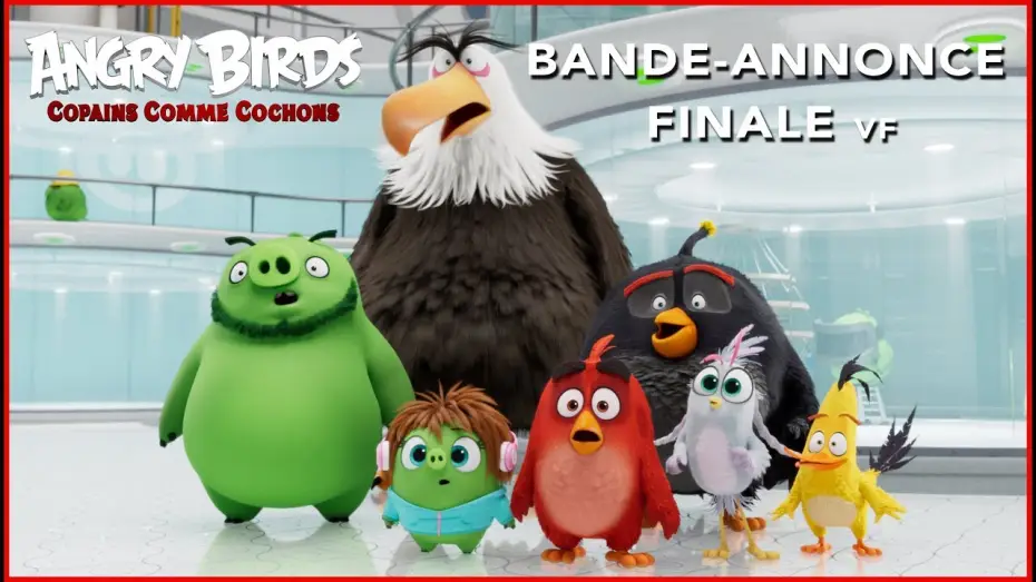 Wideo do filmu Angry Birds: Film 2 — Angry Birds : Copains comme Cochons - Bande Annonce #2 [VF]