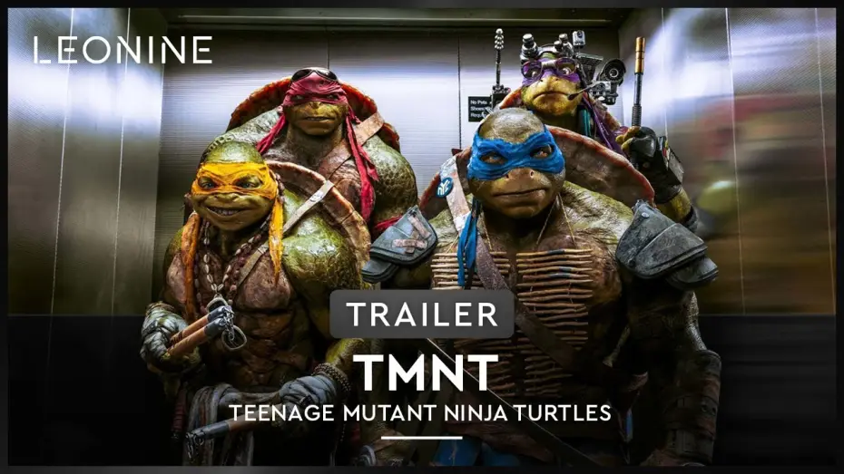 Wideo do filmu Wojownicze żółwie ninja — TMNT - Teenage Mutant Ninja Turtles - Trailer (deutsch/german)