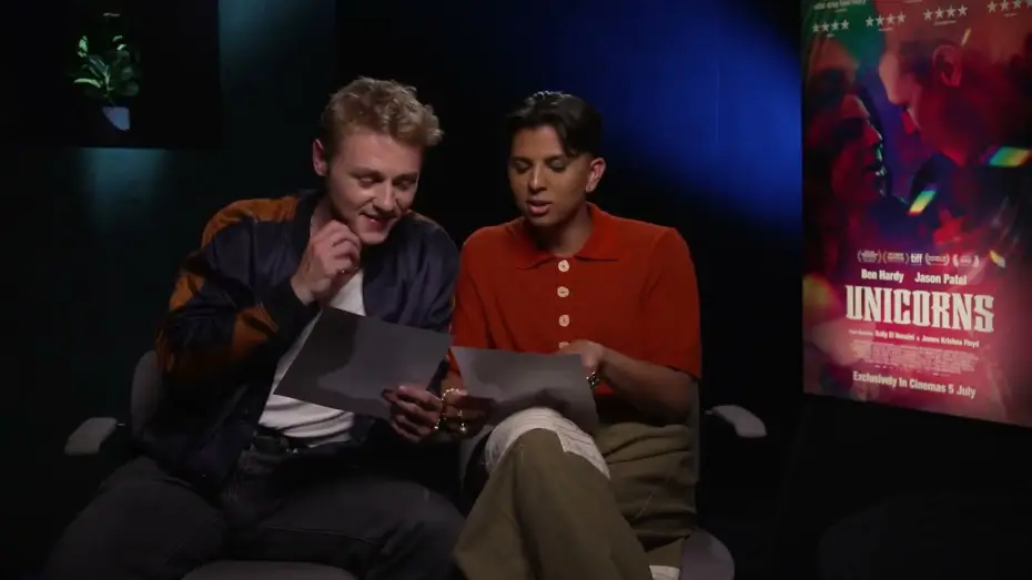 Wideo do filmu Unicorns — Ben Hardy & Jason Patel read Letterboxd reviews for 'Unicorns'