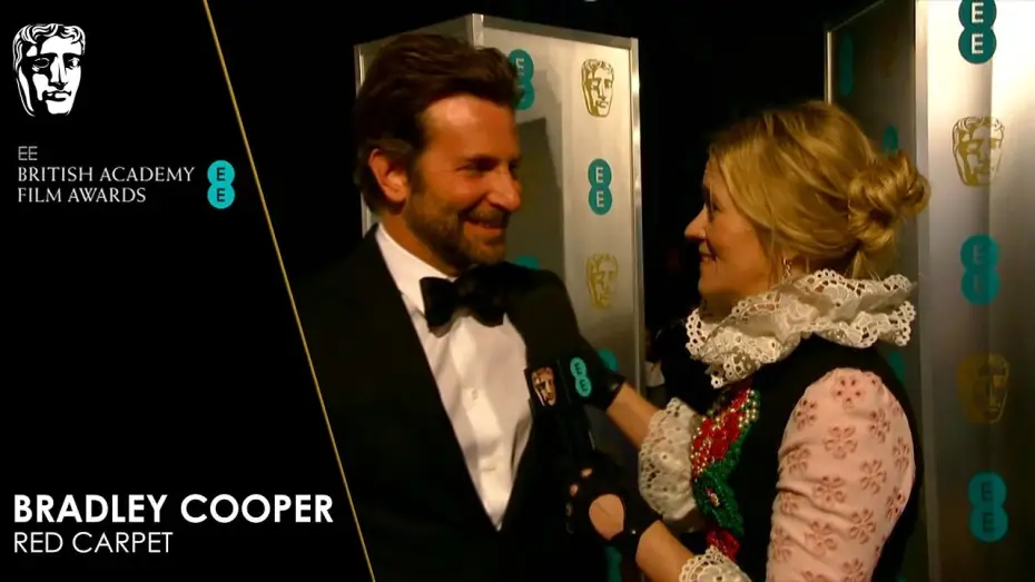 Wideo do filmu Narodziny gwiazdy — Bradley Cooper on A Star is Born - Red Carpet Interview | EE BAFTA Film Awards 2019
