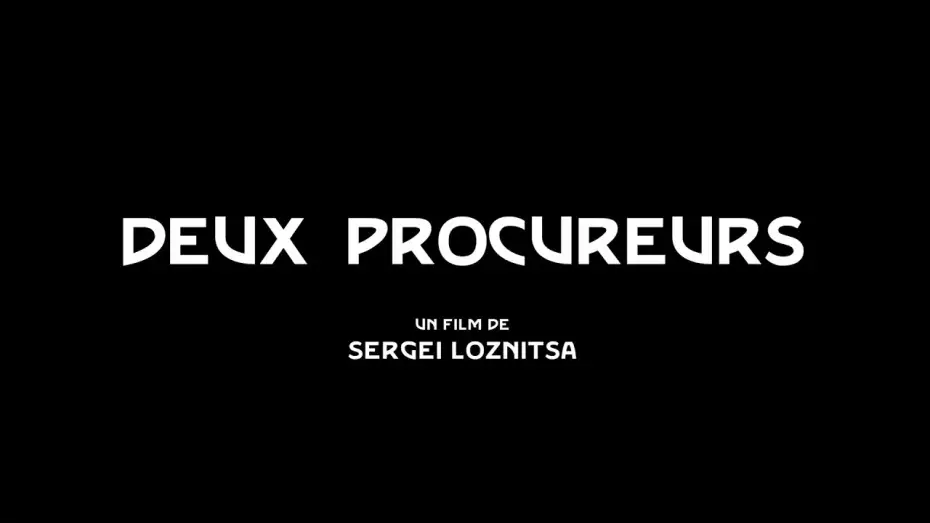 Wideo do filmu Dwaj prokuratorzy — Deux procureurs (2025) - Bande annonce HD VOST