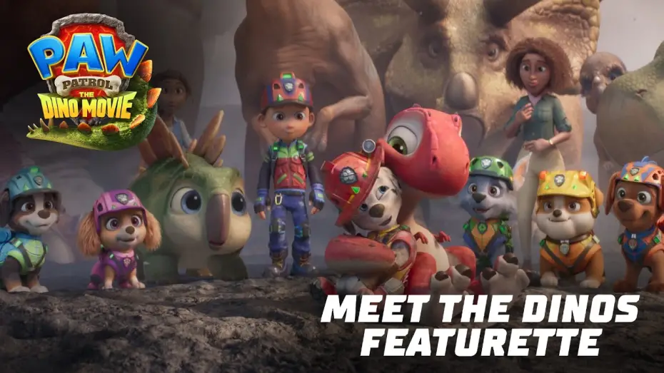 Wideo do filmu Psi Patrol i Dinozaury — Meet the Dinos Featurette