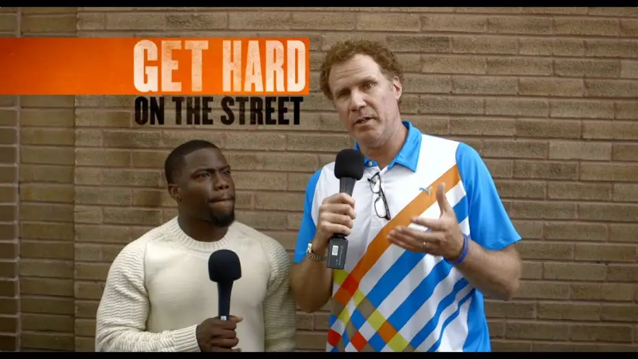 Wideo do filmu Cienki Bolek — Get Hard - Will Ferrell And Kevin Hart Hit The Streets At SXSW [HD]