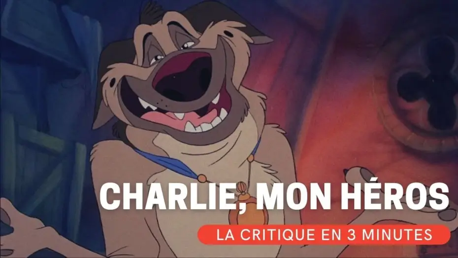 Wideo do filmu Wszystkie psy idą do nieba — CHARLIE, MON HÉROS  : LA CRITIQUE EN 3 MINUTES #DonBluth #animation #Charlie