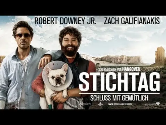 Wideo do filmu Zanim odejdą wody — STICHTAG (Due Date) - offizieller Haupt Trailer deutsch  german HD
