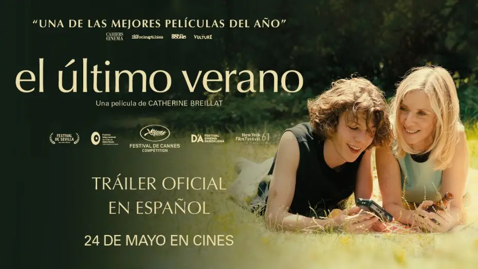 Wideo do filmu Ostatnie lato — EL ÚLTIMO VERANO | Tráiler Español | 24 de mayo en cines