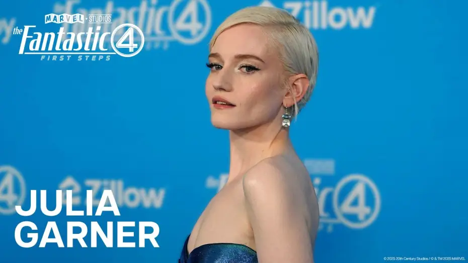 Wideo do filmu Marvel Studios' The Fantastic Four: First Steps - World Premiere — Julia Garner's Silver Surfer Heralds Galactus
