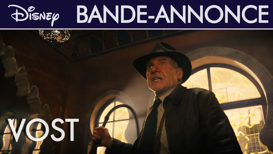 Wideo do filmu Indiana Jones i artefakt przeznaczenia — Première bande-annonce [VOST]