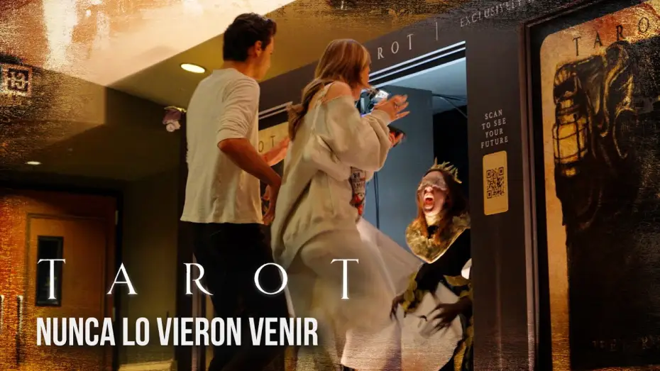 Wideo do filmu Tarot: Karta śmierci — Espectadores desprevenidos se enfrentan a su destino [VOSE]